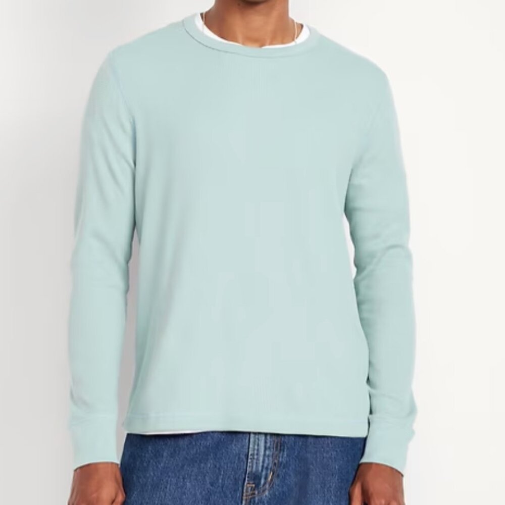 Old Navy - Waffle Knit Long Sleeve Tee, L
